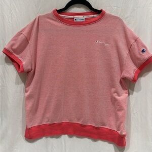 Champion Coral Striped Tee